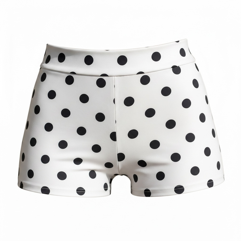 EGO Low Waist Polka Dot Hot Pants Shorts
